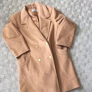 Forecaster Wool/Camel color/Coat/Size 15/16
